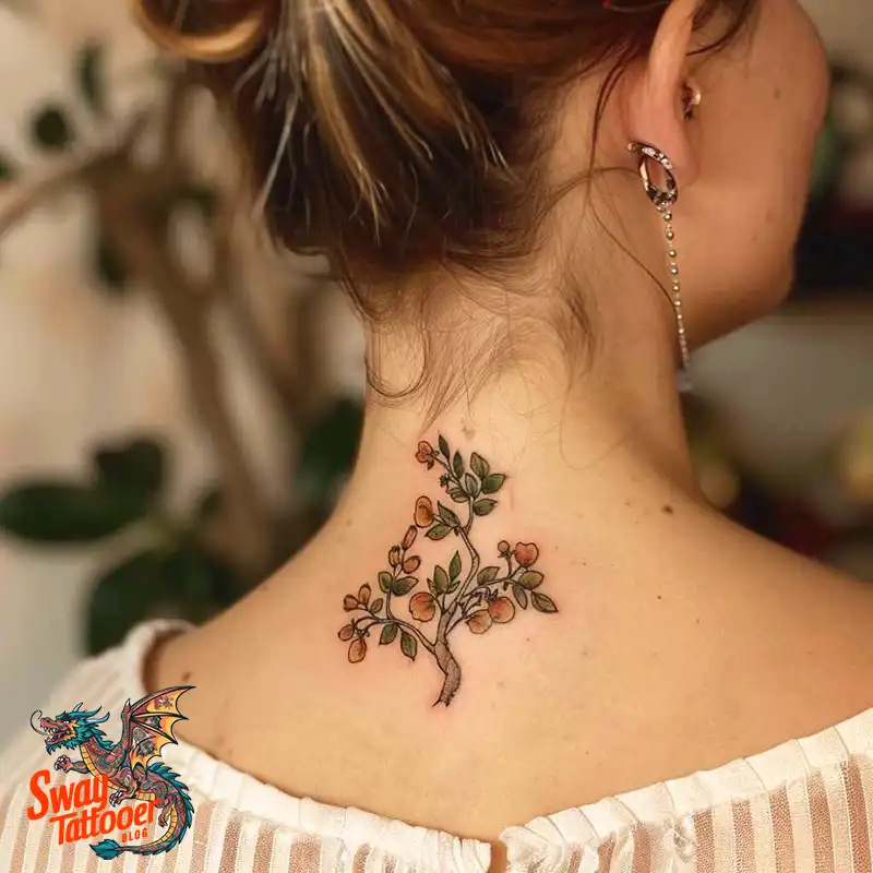 130 Apple Tree Tattoo Designs, Symbolism and Lifelong Care 34 apple tree tattoo