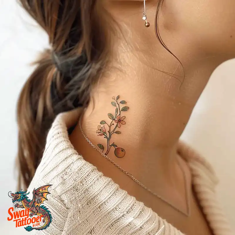 130 Apple Tree Tattoo Designs, Symbolism and Lifelong Care 32 apple tree tattoo