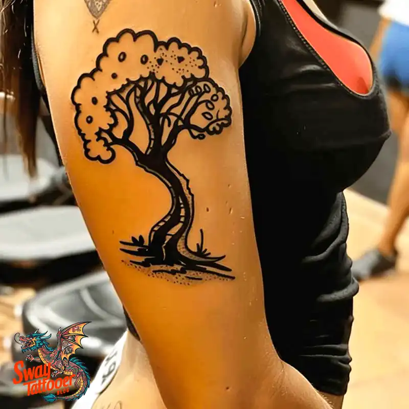 130 Apple Tree Tattoo Designs, Symbolism and Lifelong Care 25 apple tree tattoo