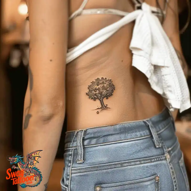 130 Apple Tree Tattoo Designs, Symbolism and Lifelong Care 20 apple tree tattoo