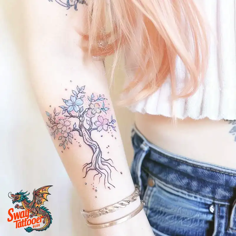 130 Apple Tree Tattoo Designs, Symbolism and Lifelong Care 22 apple tree tattoo