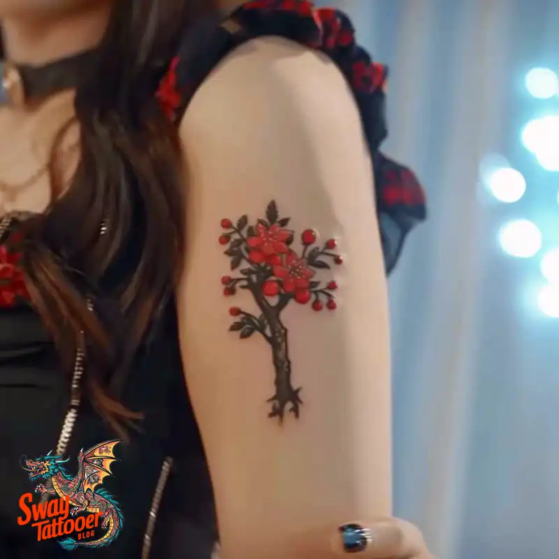 130 Apple Tree Tattoo Designs, Symbolism and Lifelong Care 15 apple tree tattoo
