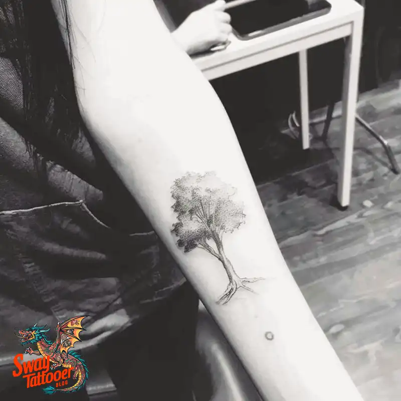 130 Apple Tree Tattoo Designs, Symbolism and Lifelong Care 13 apple tree tattoo