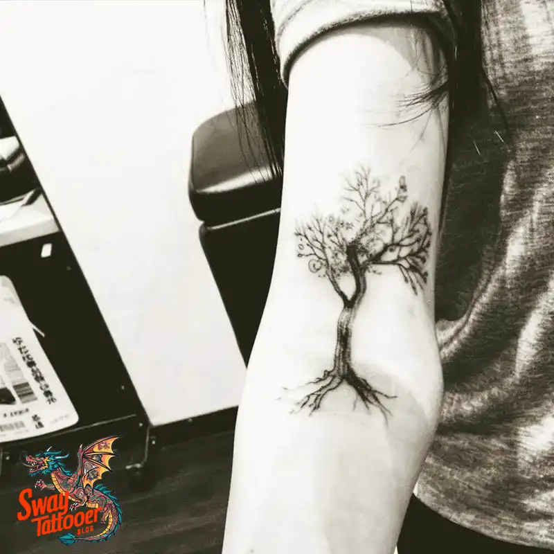 130 Apple Tree Tattoo Designs, Symbolism and Lifelong Care 11 apple tree tattoo