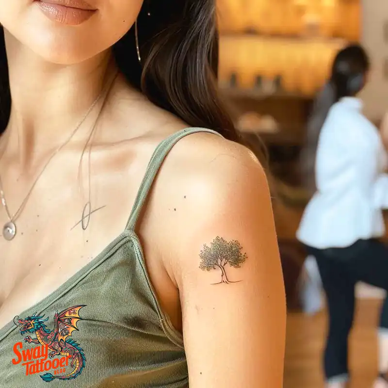 130 Apple Tree Tattoo Designs, Symbolism and Lifelong Care 8 apple tree tattoo