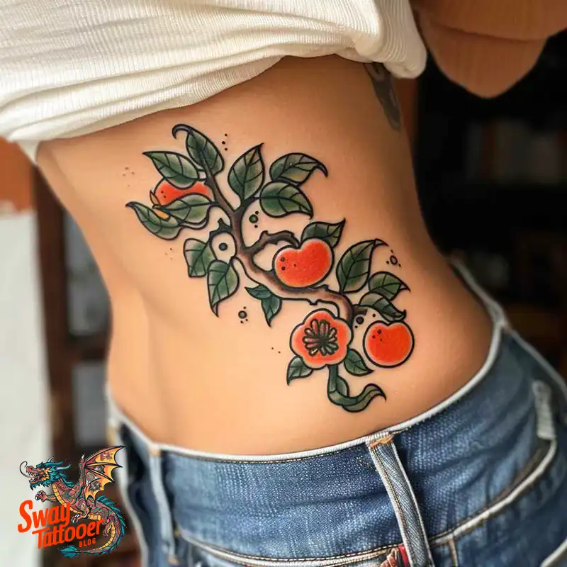 130 Apple Tree Tattoo Designs, Symbolism and Lifelong Care 7 apple tree tattoo