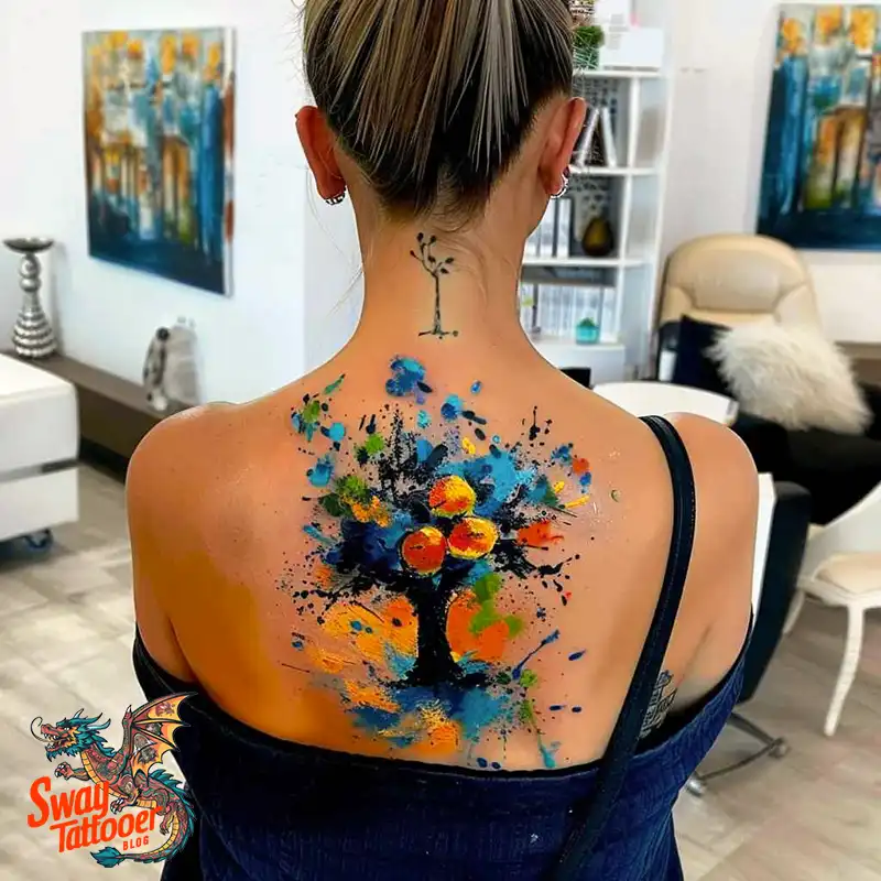 130 Apple Tree Tattoo Designs, Symbolism and Lifelong Care 1 apple tree tattoo