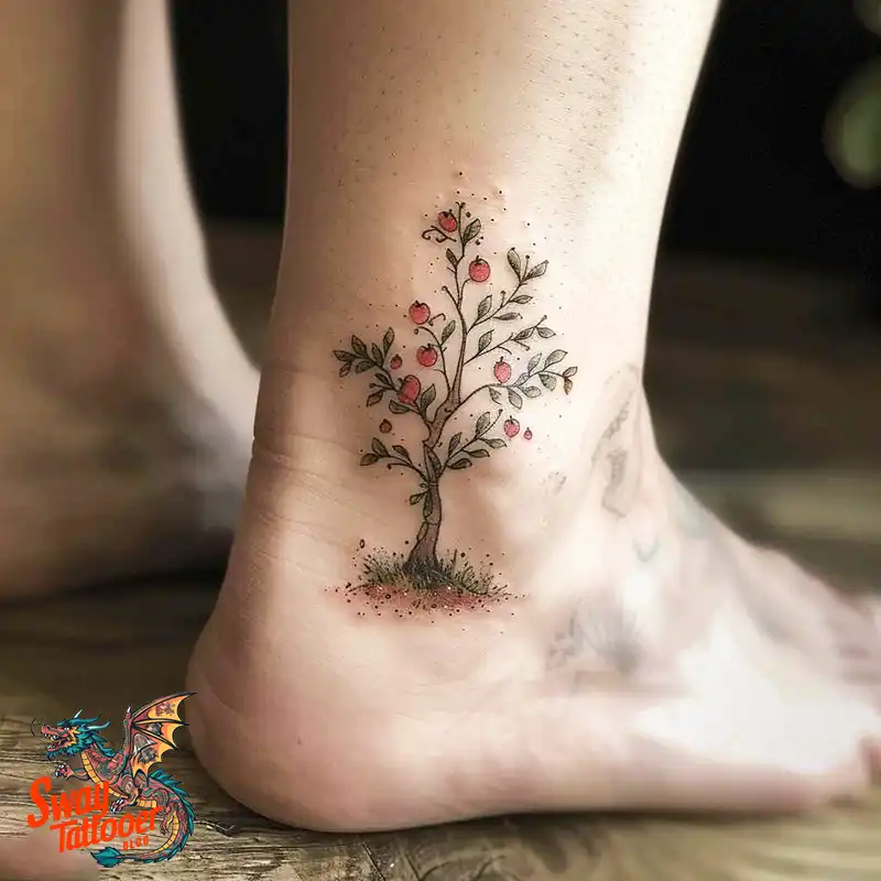 130 Apple Tree Tattoo Designs, Symbolism and Lifelong Care 110 apple tree22