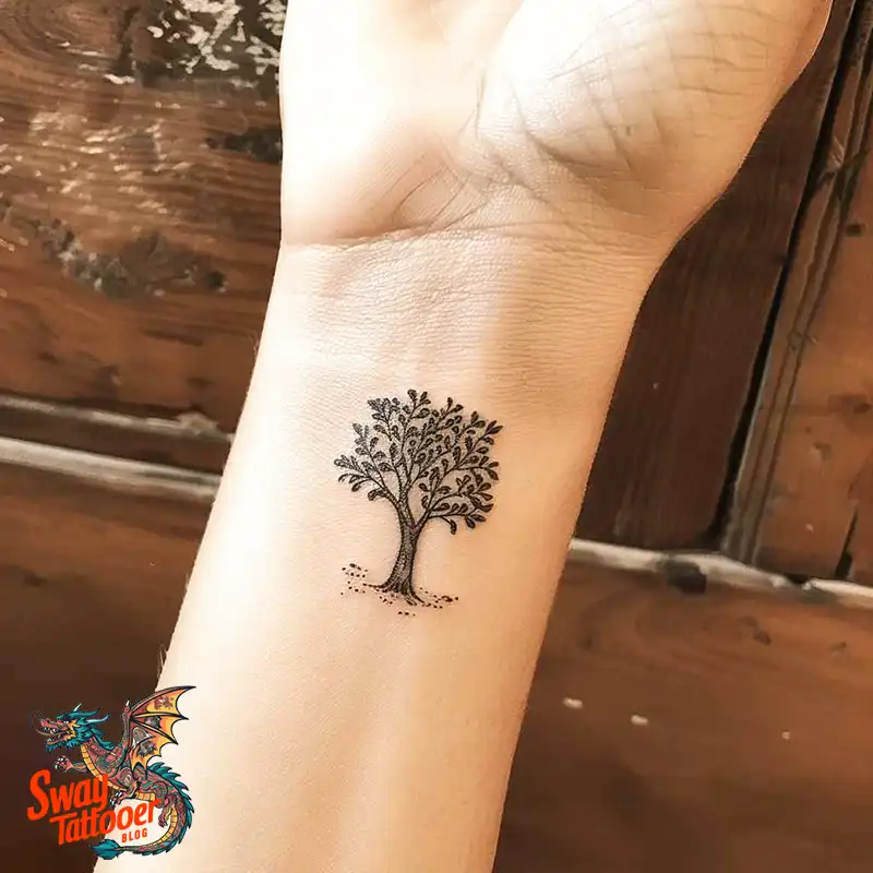 130 Apple Tree Tattoo Designs, Symbolism and Lifelong Care 104 apple tree31