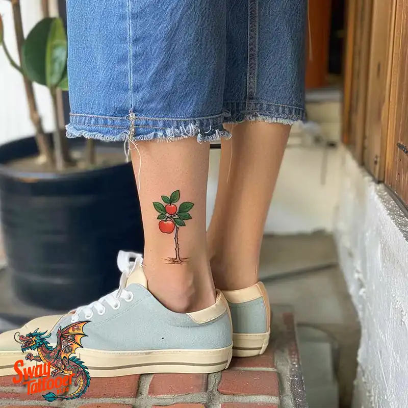 130 Apple Tree Tattoo Designs, Symbolism and Lifelong Care 87 apple tree47