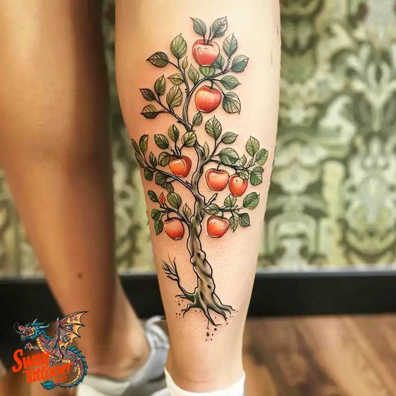 130 Apple Tree Tattoo Designs, Symbolism and Lifelong Care 130 apple tree5