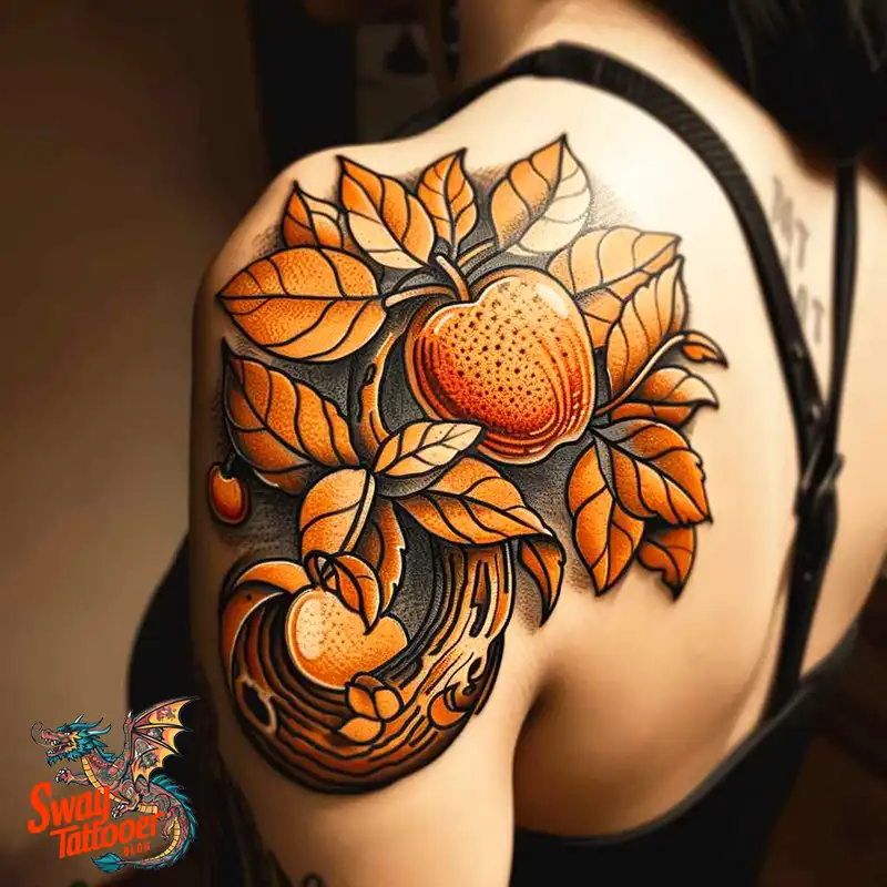 130 Apple Tree Tattoo Designs, Symbolism and Lifelong Care 76 apple tree tattoo