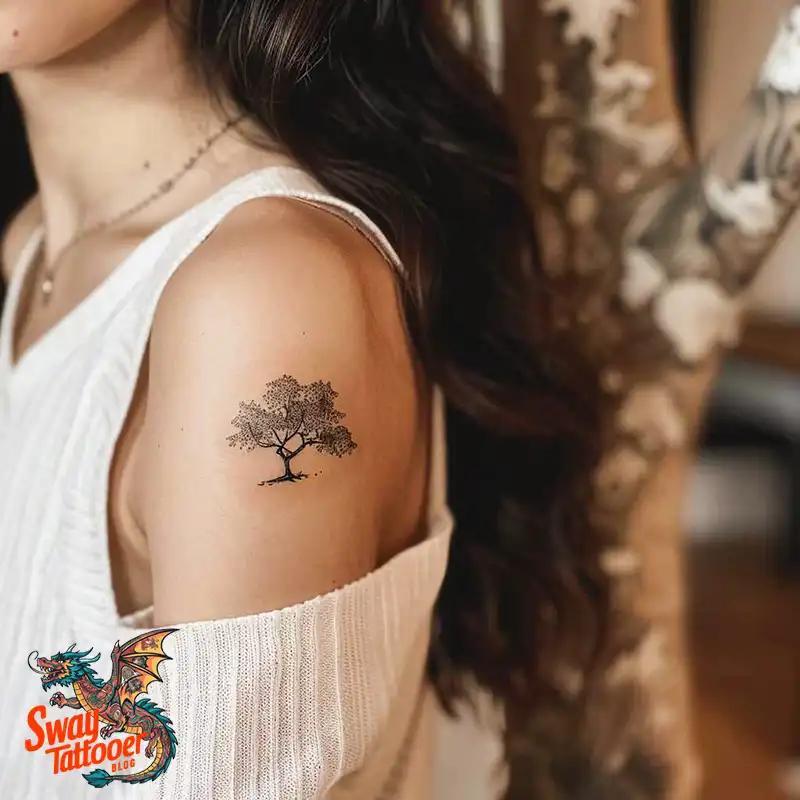 130 Apple Tree Tattoo Designs, Symbolism and Lifelong Care 58 apple tree tattoo