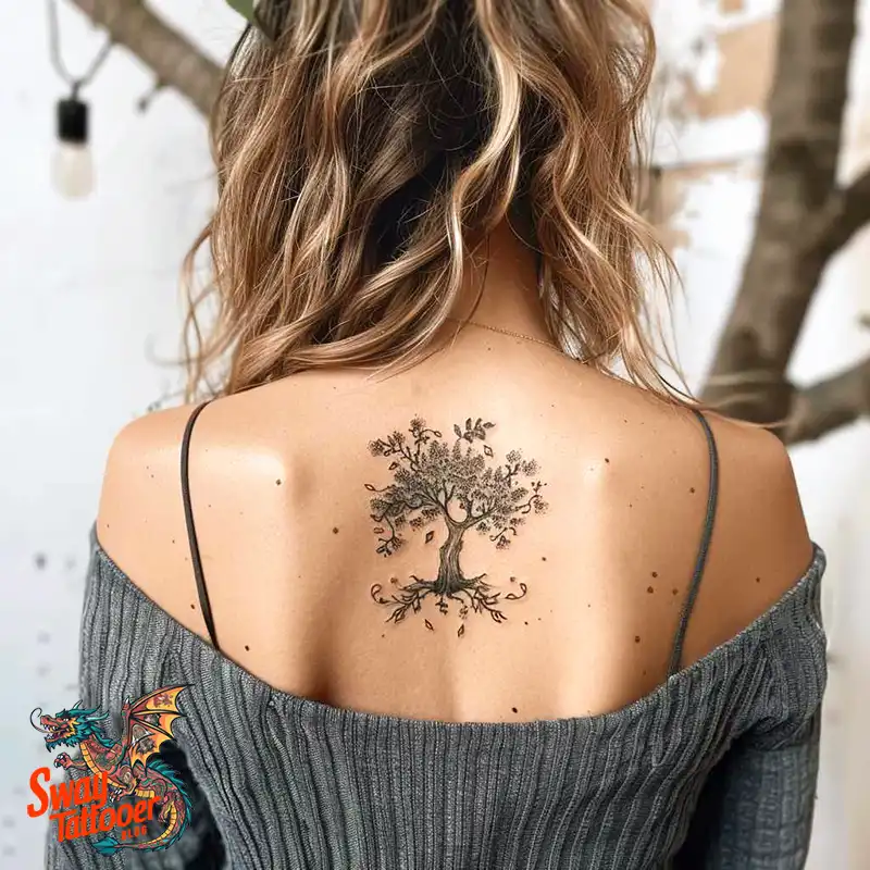 130 Apple Tree Tattoo Designs, Symbolism and Lifelong Care 55 apple tree tattoo