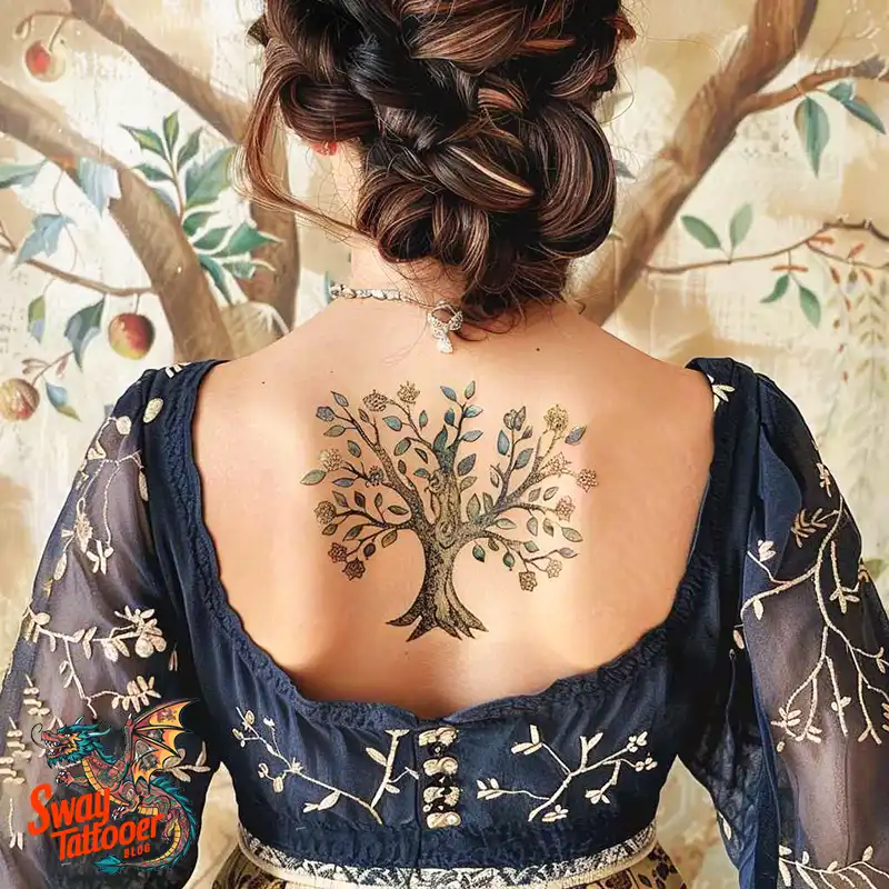 130 Apple Tree Tattoo Designs, Symbolism and Lifelong Care 53 apple tree tattoo