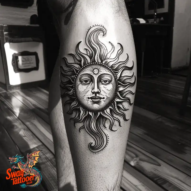 100 Argentine Sun Tattoo (Sol de Mayo) Design Ideas 74 Argentina's sun tattoo