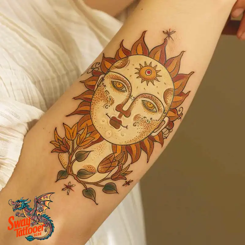 100 Argentine Sun Tattoo (Sol de Mayo) Design Ideas 76 Argentina's sun tattoo