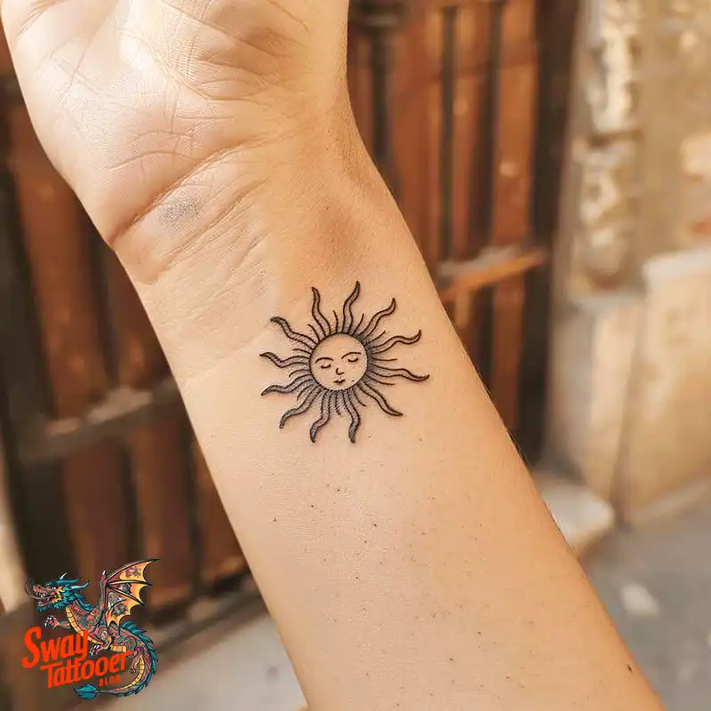 100 Argentine Sun Tattoo (Sol de Mayo) Design Ideas 69 Argentina's sun tattoo