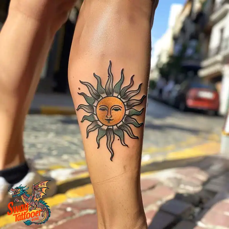 100 Argentine Sun Tattoo (Sol de Mayo) Design Ideas 61 Argentina's sun tattoo