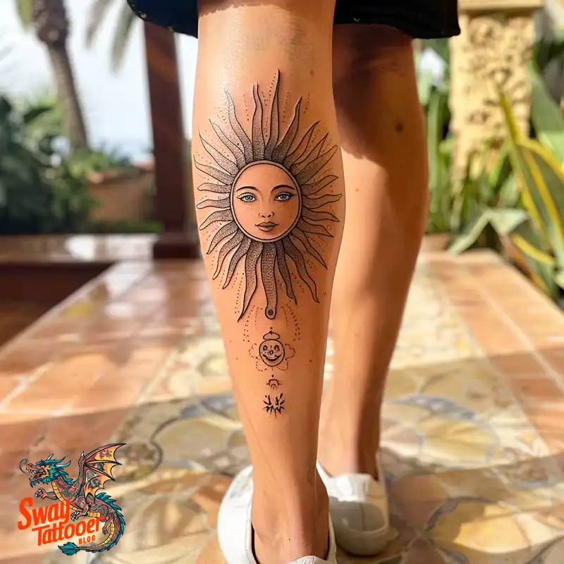 100 Argentine Sun Tattoo (Sol de Mayo) Design Ideas 49 Argentina's sun tattoo