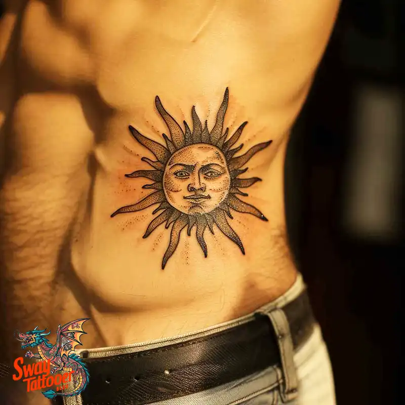 100 Argentine Sun Tattoo (Sol de Mayo) Design Ideas 94 Argentine sun tattoo