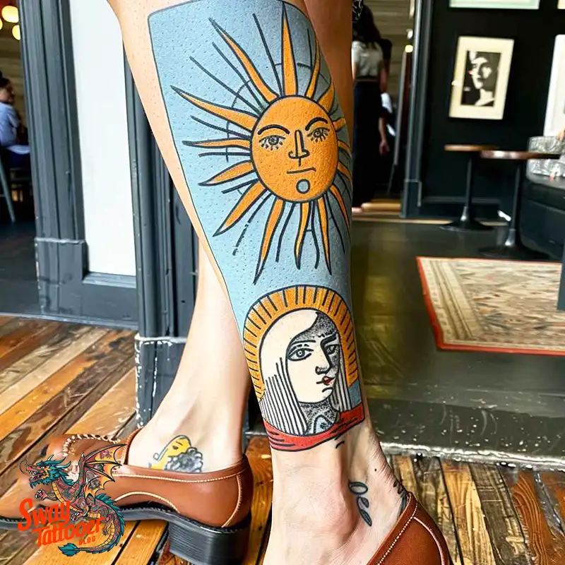 100 Argentine Sun Tattoo (Sol de Mayo) Design Ideas 51 Argentina's sun tattoo