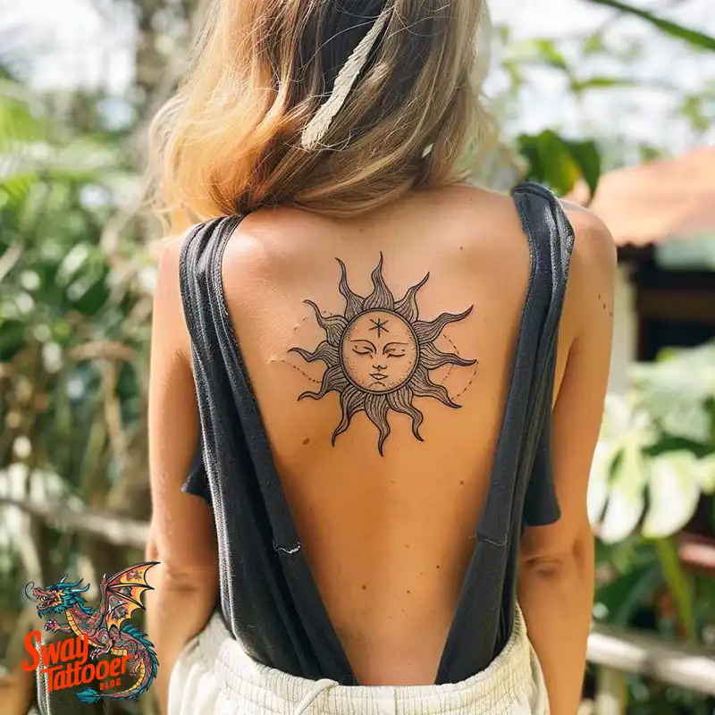 100 Argentine Sun Tattoo (Sol de Mayo) Design Ideas 33 Argentina flag's sun tattoo