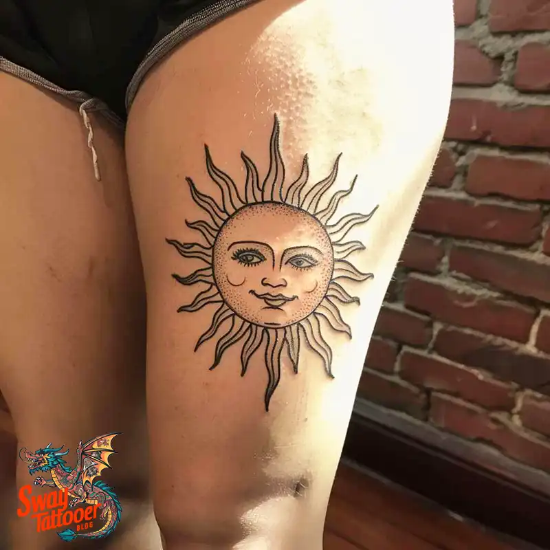 100 Argentine Sun Tattoo (Sol de Mayo) Design Ideas 91 Argentine sun tattoo