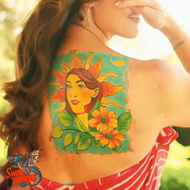 100 Argentine Sun Tattoo (Sol de Mayo) Design Ideas 27 Argentine sun tattoo