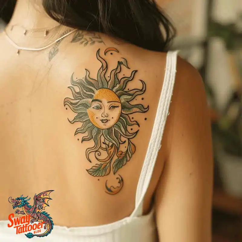 100 Argentine Sun Tattoo (Sol de Mayo) Design Ideas 29 Argentine sun tattoo