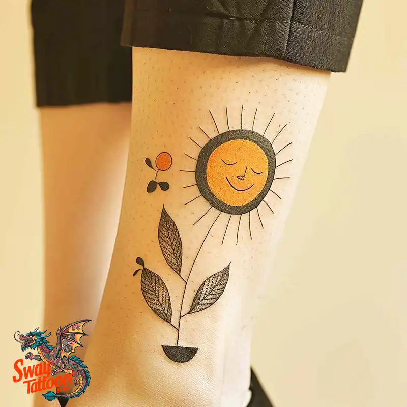 100 Argentine Sun Tattoo (Sol de Mayo) Design Ideas 14 Argentine sun tattoo