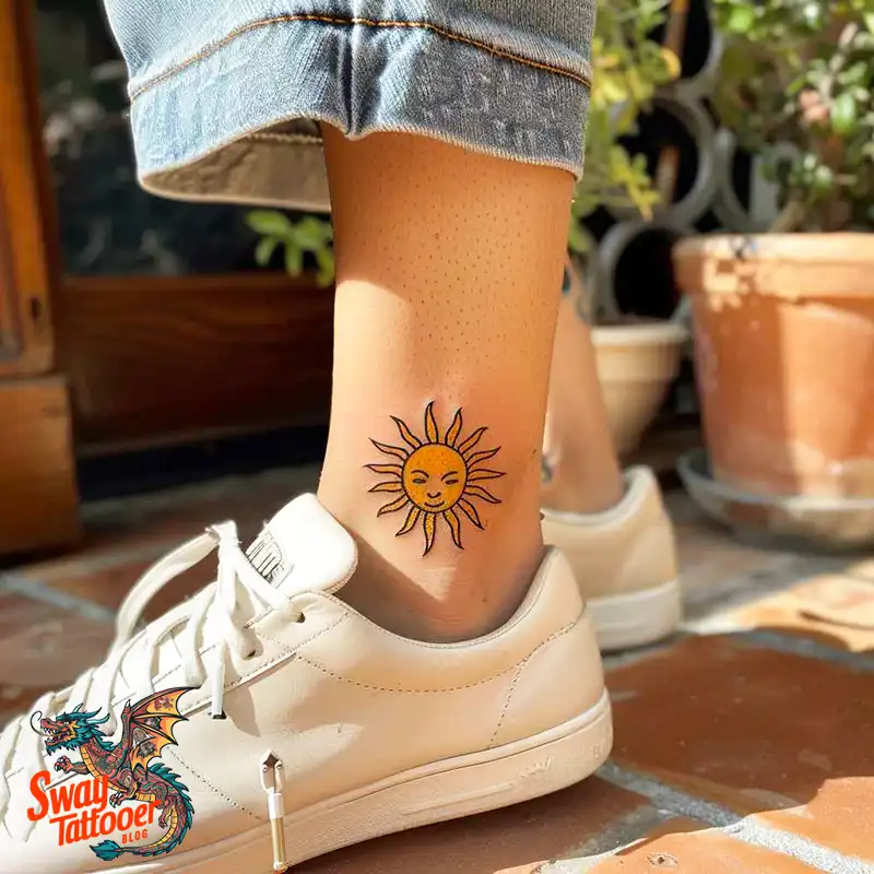 100 Argentine Sun Tattoo (Sol de Mayo) Design Ideas 15 Argentine sun tattoo