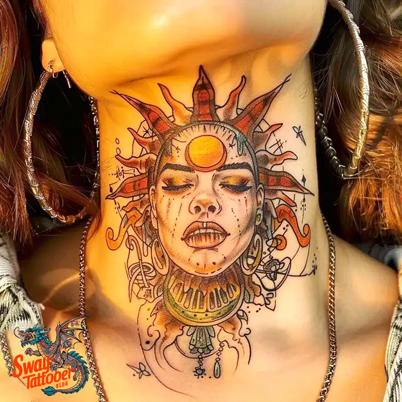 100 Argentine Sun Tattoo (Sol de Mayo) Design Ideas 12 Argentine sun tattoo