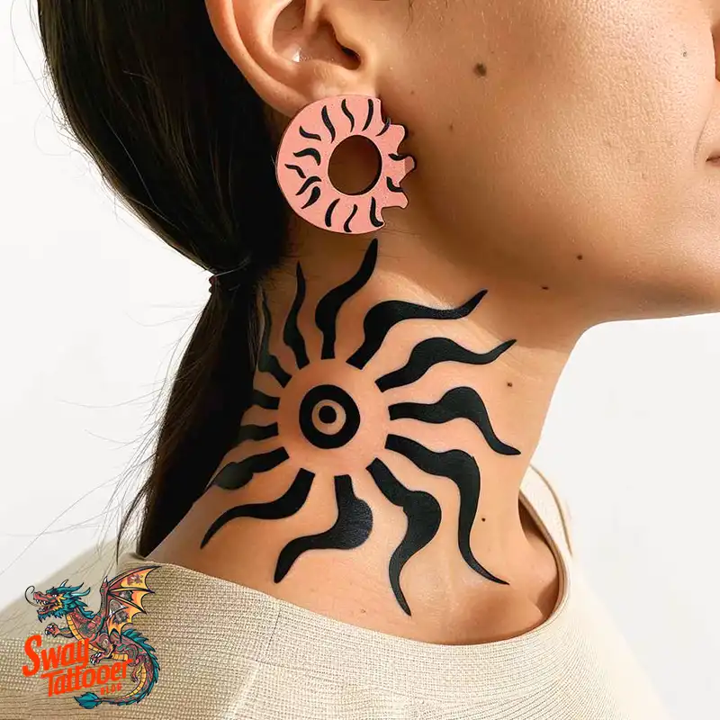 100 Argentine Sun Tattoo (Sol de Mayo) Design Ideas 11 Argentine sun tattoo