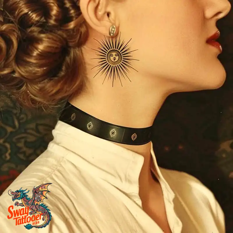 100 Argentine Sun Tattoo (Sol de Mayo) Design Ideas 6 Argentine sun tattoo