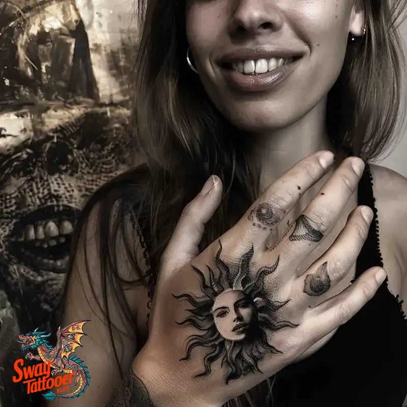 100 Argentine Sun Tattoo (Sol de Mayo) Design Ideas 2 Argentine sun tattoo