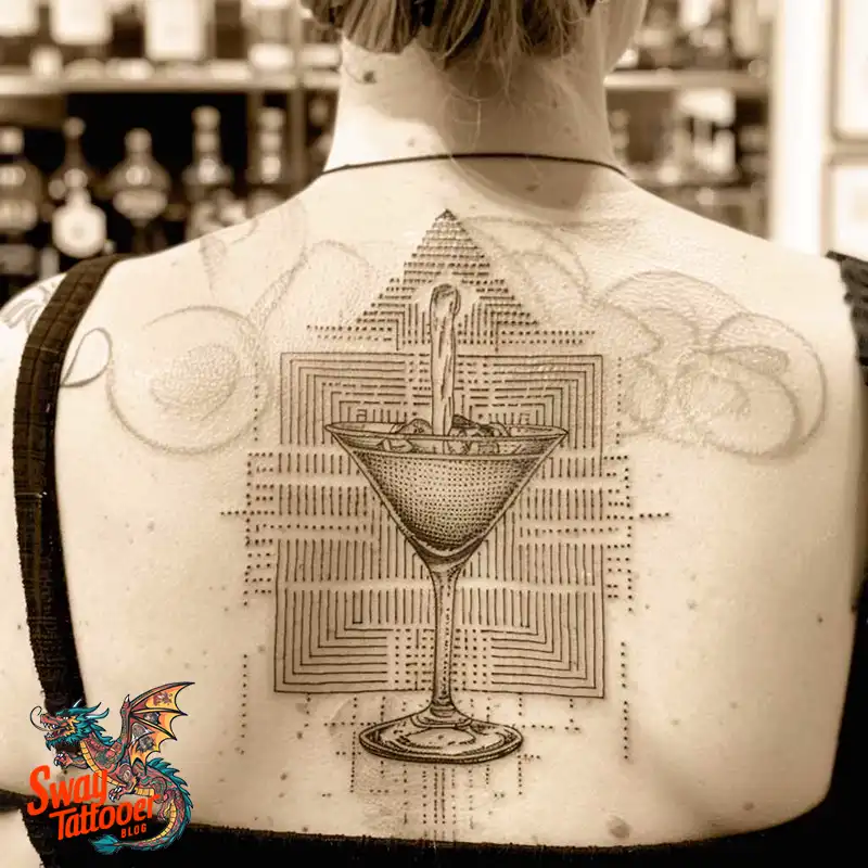 120 Bartender Tattoo Designs: Shaker Symbols, Style & Care 24 Bartender Tattoo Designs