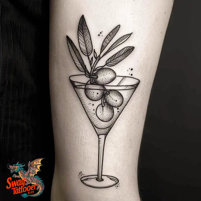 120 Bartender Tattoo Designs: Shaker Symbols, Style & Care 112 bartender12