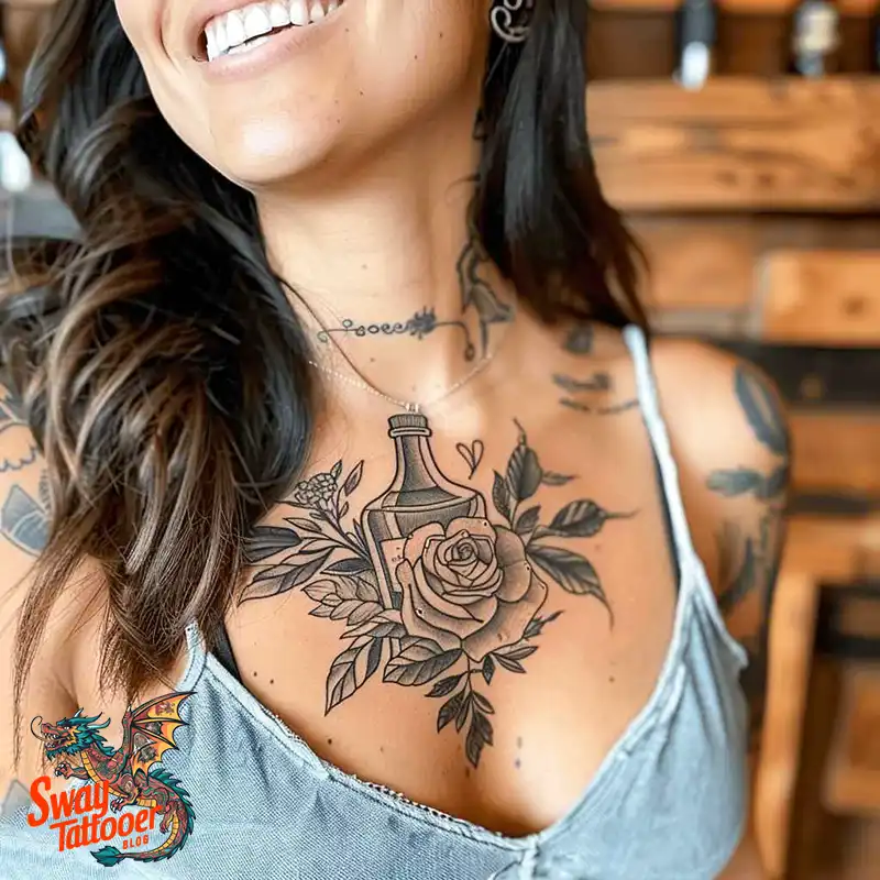 120 Bartender Tattoo Designs: Shaker Symbols, Style & Care 1 Bartender Tattoo