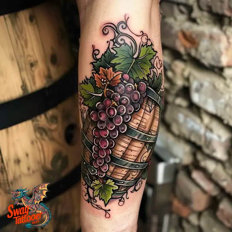 120 Bartender Tattoo Designs: Shaker Symbols, Style & Care 82 bartender42