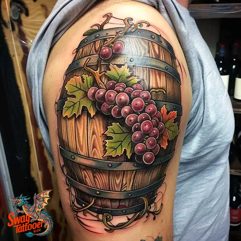 120 Bartender Tattoo Designs: Shaker Symbols, Style & Care 81 bartender43