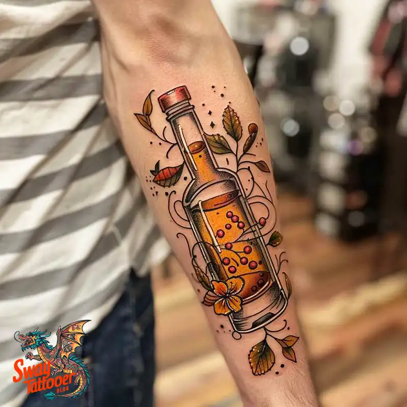 120 Bartender Tattoo Designs: Shaker Symbols, Style & Care 75 Bartender Tattoo Ideas