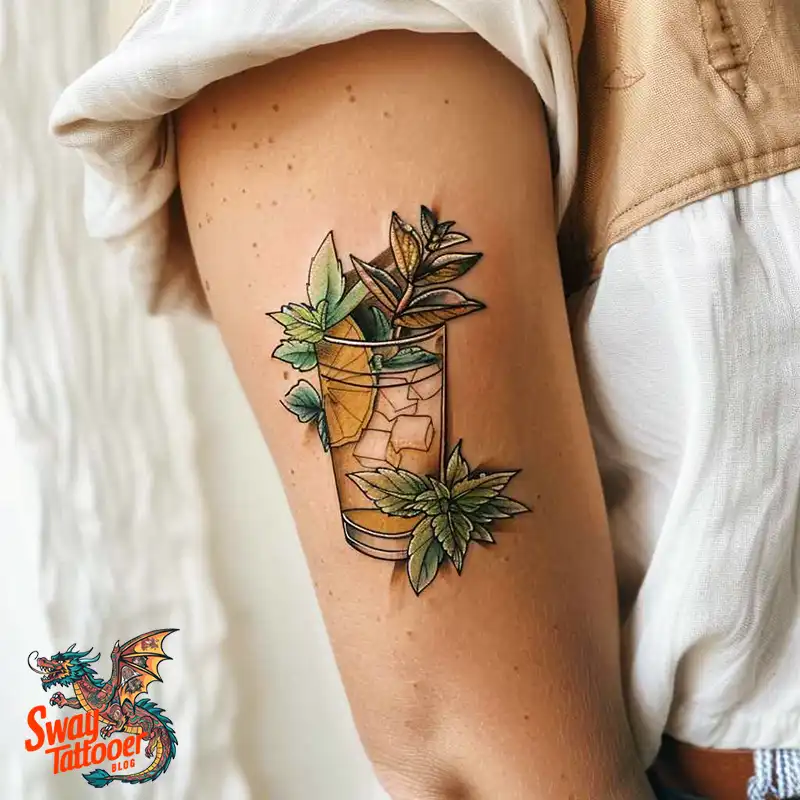 120 Bartender Tattoo Designs: Shaker Symbols, Style & Care 58 Bartender Tattoo Designs