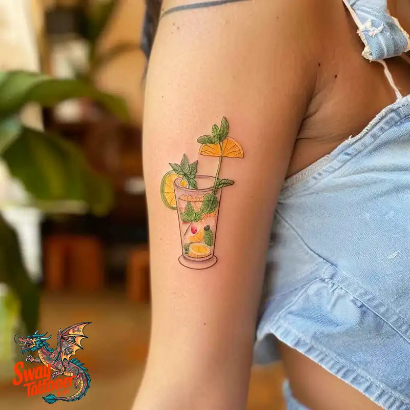 120 Bartender Tattoo Designs: Shaker Symbols, Style & Care 60 Bartender Tattoo Designs