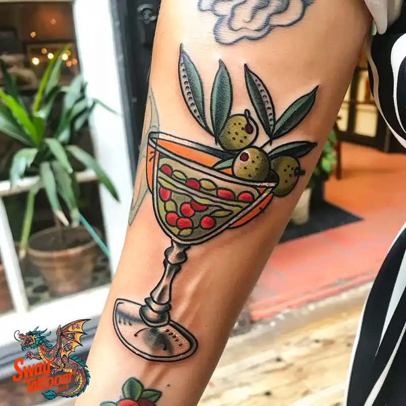 120 Bartender Tattoo Designs: Shaker Symbols, Style & Care 52 Bartender Tattoo Designs