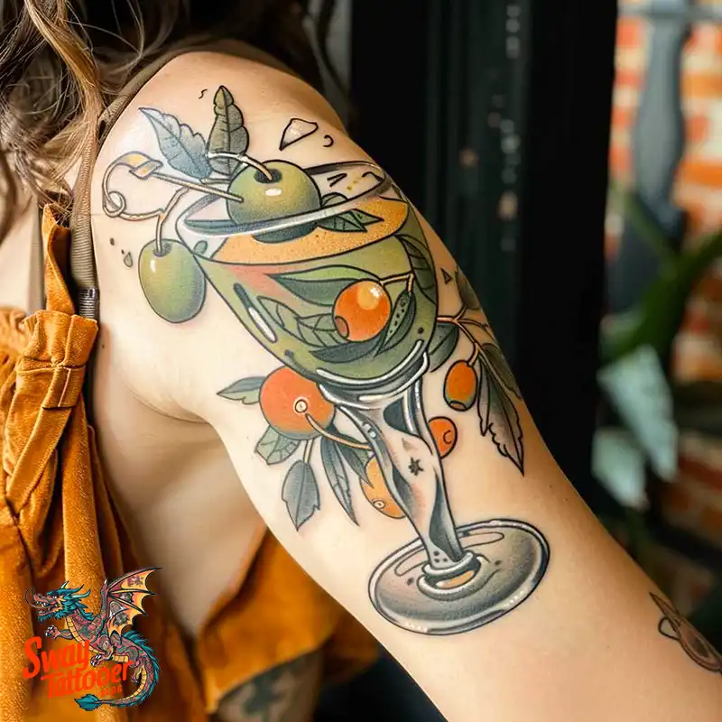 120 Bartender Tattoo Designs: Shaker Symbols, Style & Care 50 Bartender Tattoo Designs