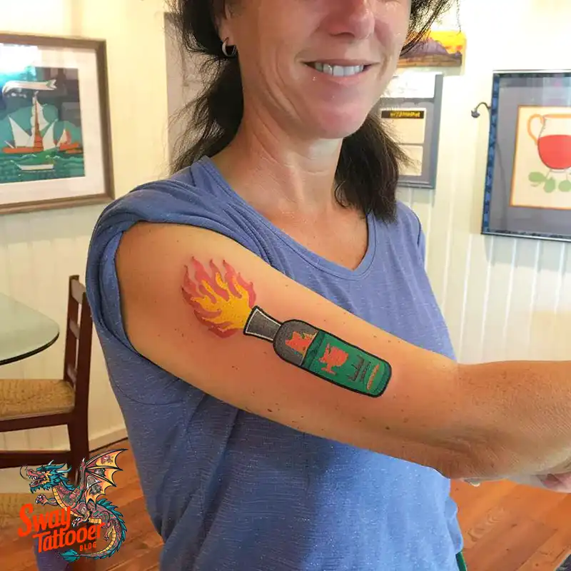 120 Bartender Tattoo Designs: Shaker Symbols, Style & Care 46 Bartender Tattoo Designs