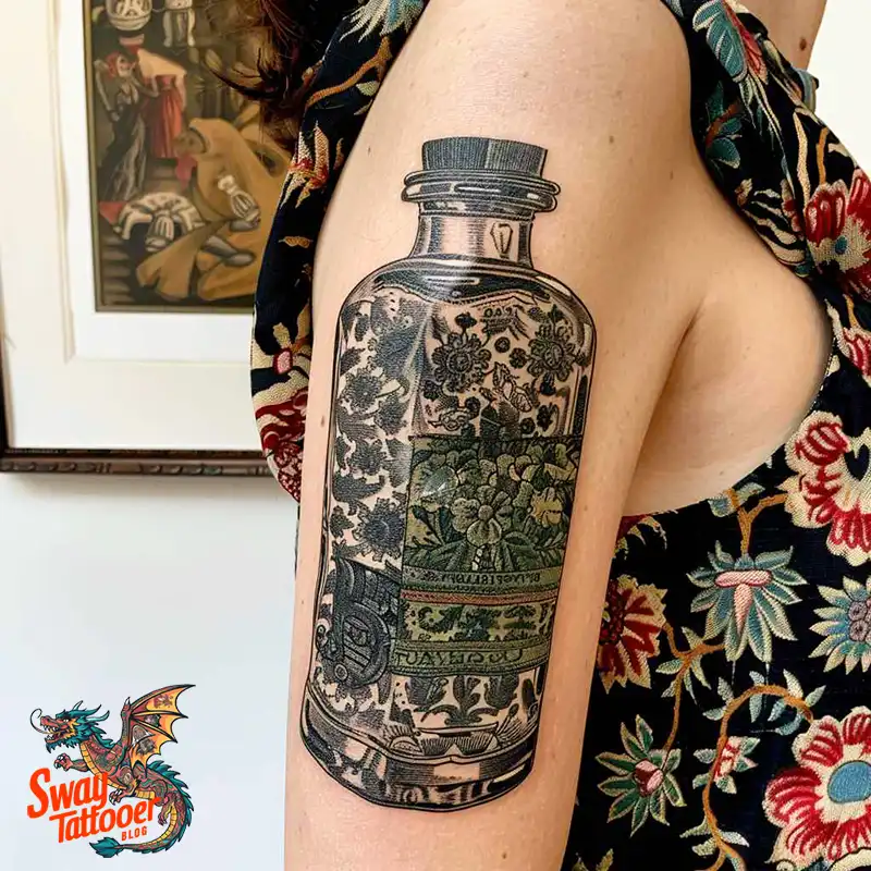 120 Bartender Tattoo Designs: Shaker Symbols, Style & Care 42 Bartender Tattoo Designs