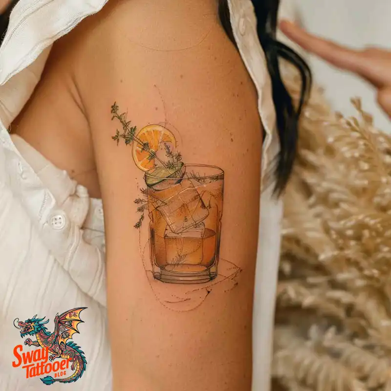 120 Bartender Tattoo Designs: Shaker Symbols, Style & Care 25 Bartender Tattoo Designs