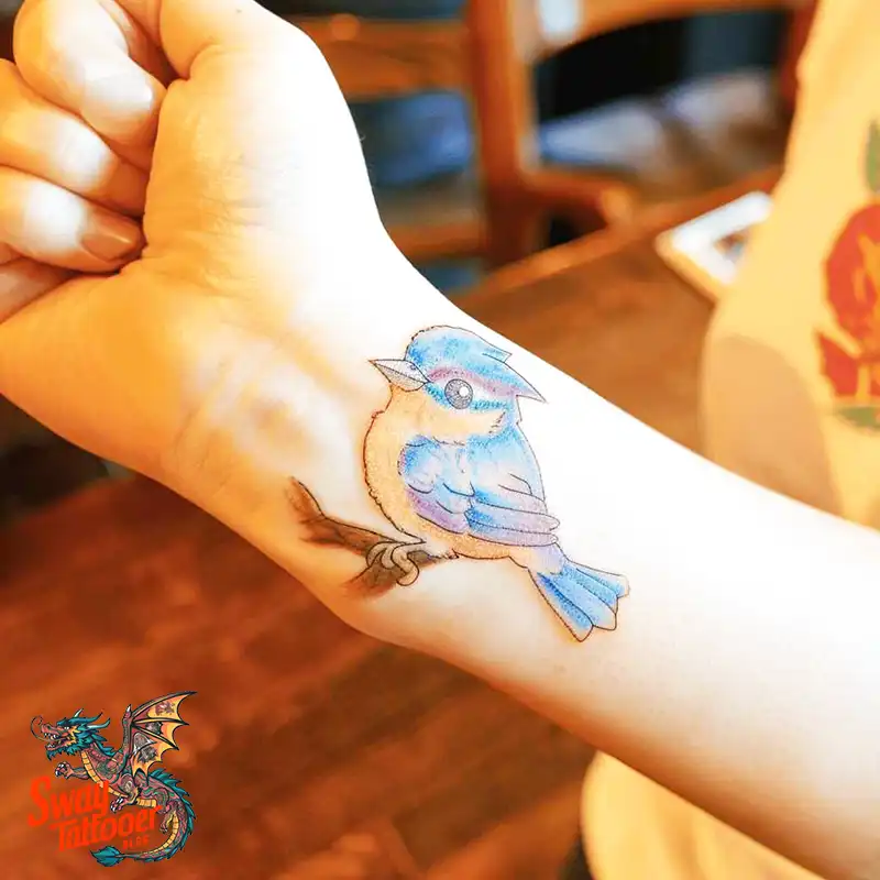 Blue Jay Tattoo